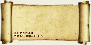 Milana Šesto vizit kartica